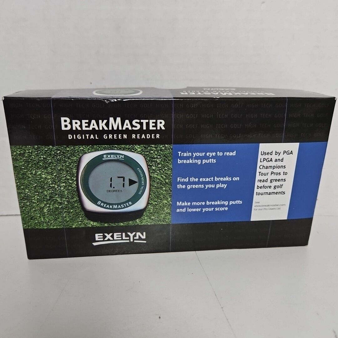 Exelys BreakMaster Digital Putting Green Reader w/ Carrying Exelys BreakMaster Digital Putting Green Reader w/ Carrying