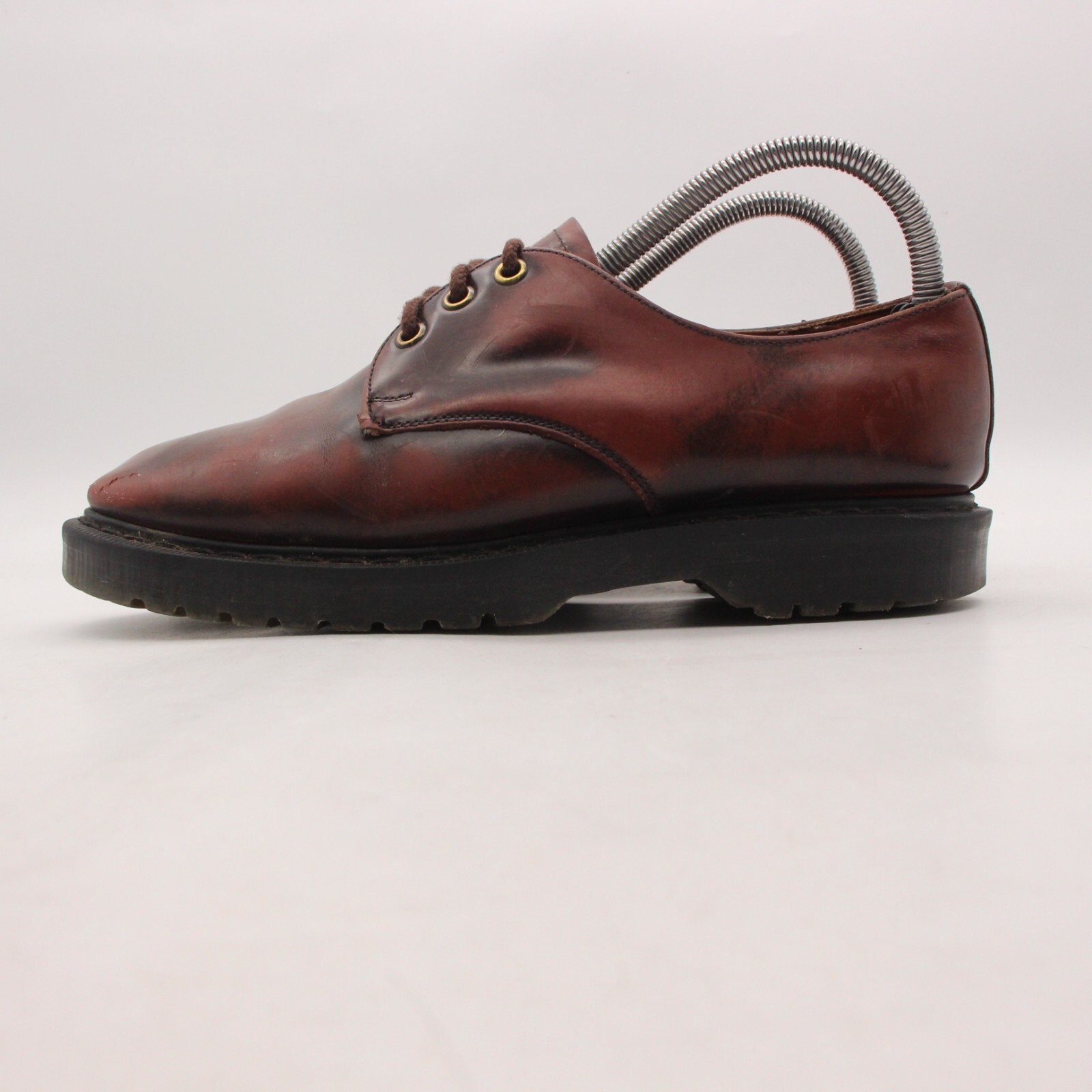 SAOLA Scarpe stringate Solovair X Toast Gibson pelle bordeaux da uomo taglia UK 6