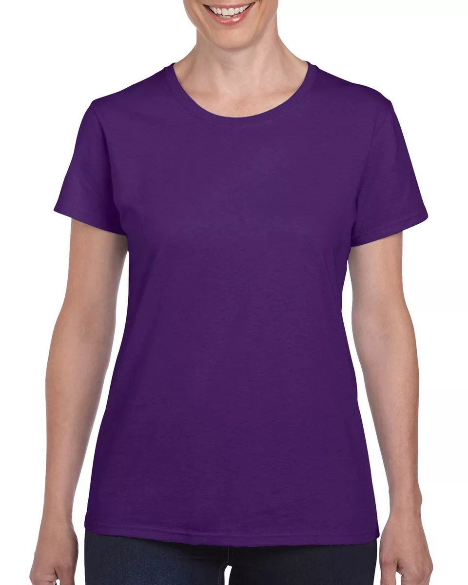 Plain purple t store shirt womens