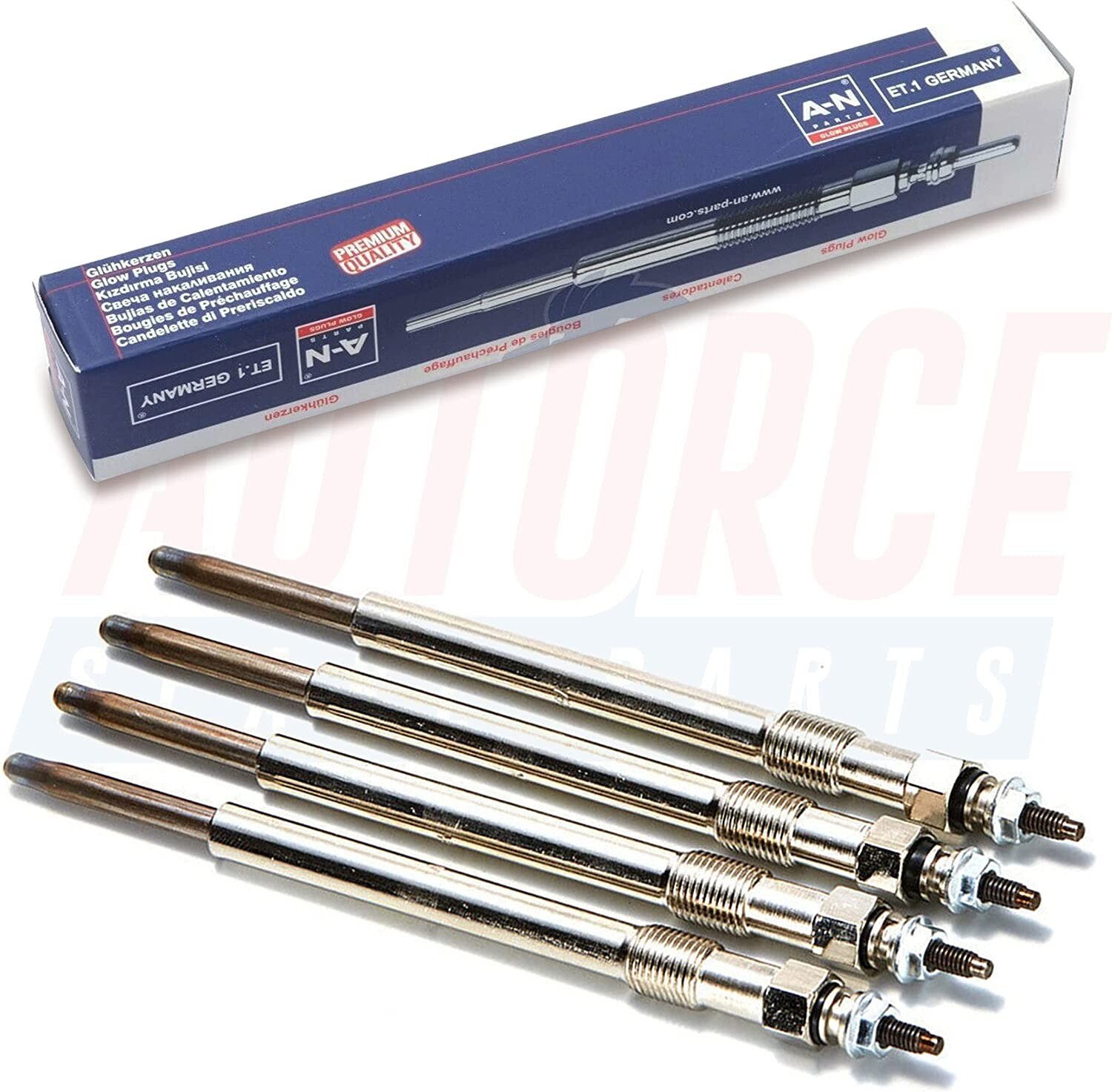 4x Heater Glow Plugs For Renault Clio Mk2 Mk3 Scenic Megane Mk1 Mk2 1.5