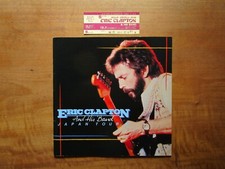 "Eric Clapton" Tourbook Japan Tour 1981 Program & Ticket Printed in Japan