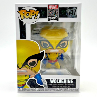 Funko POP Marvel 80 Years X-Men WOLVERINE (First Appearance) #547