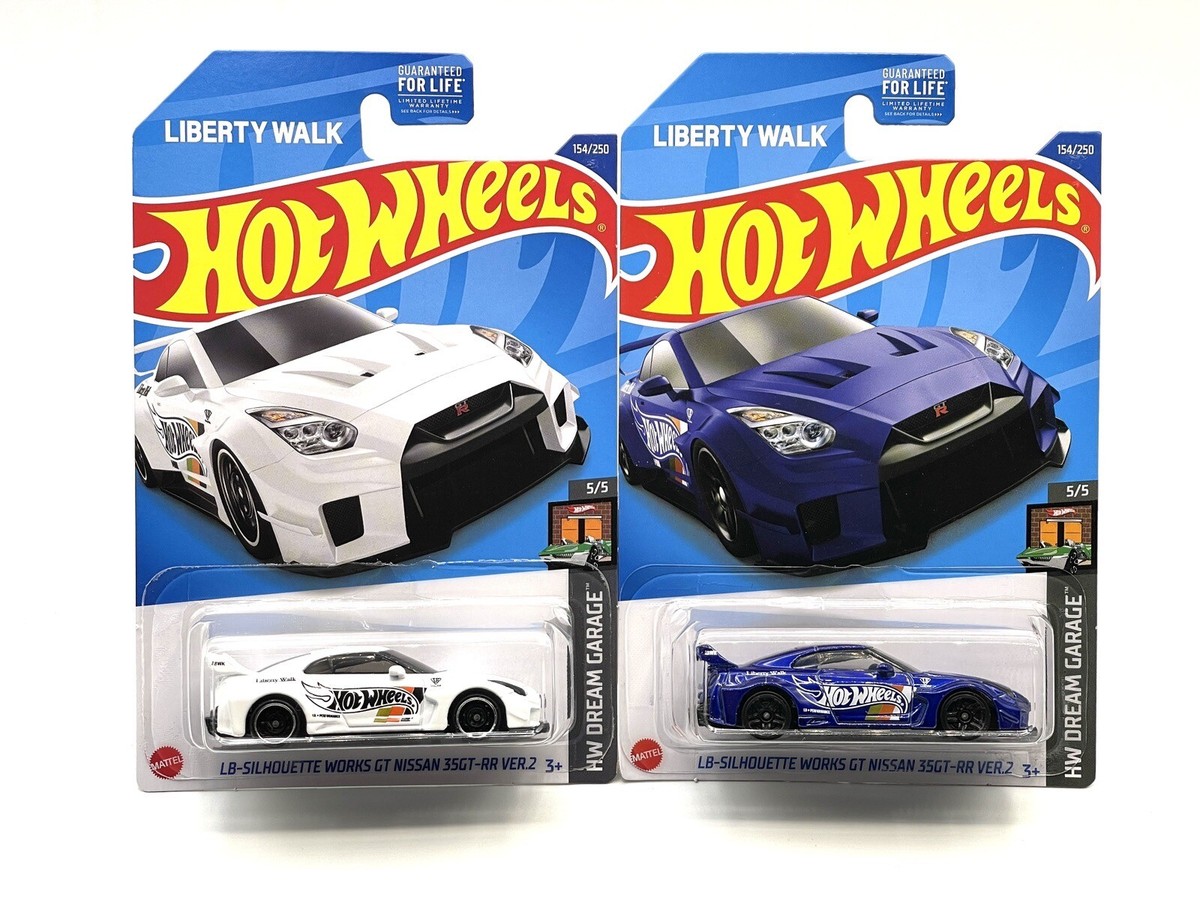 72台セット ホットウィール R35 GT-R リバティ・シルエット gtr