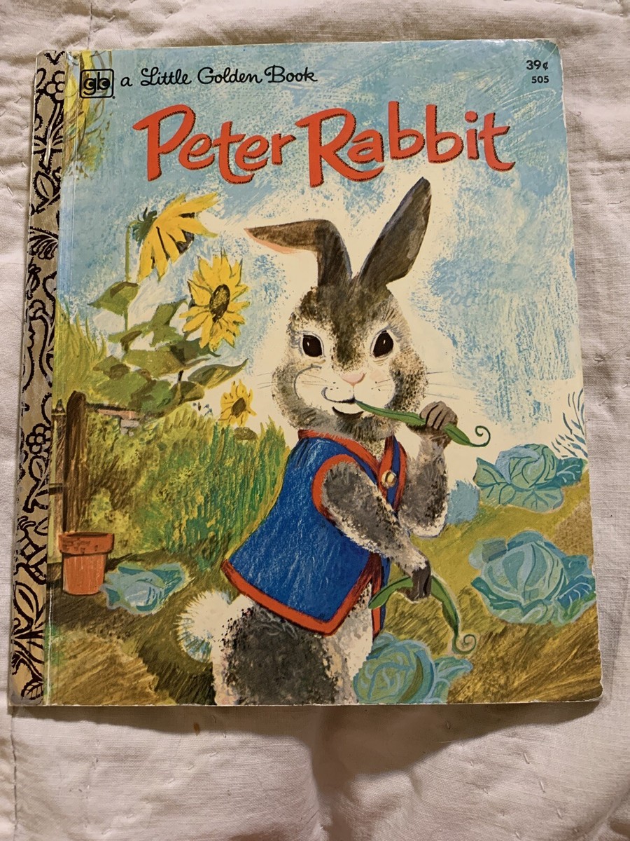 Peter Rabbit-Little Golden Book-1976-7th Printing | eBay