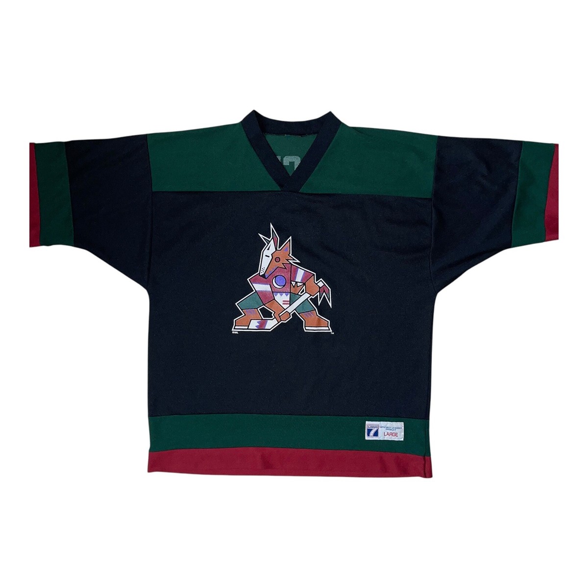Vintage Arizona Coyotes Logo 7 Jersey #7 Tkachuk VTG 90s NHL