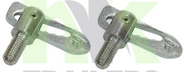 2 x Anti Luce Fastener, Bolt on, M12 x 35mm, Drop Catch, Drop Lock, Trailer
