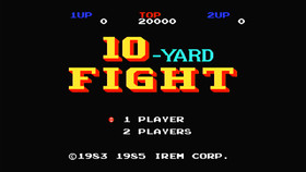 10 Yard Fight Ten Nintendo Famicom NES Japanese ver Cleaned Tested & Working