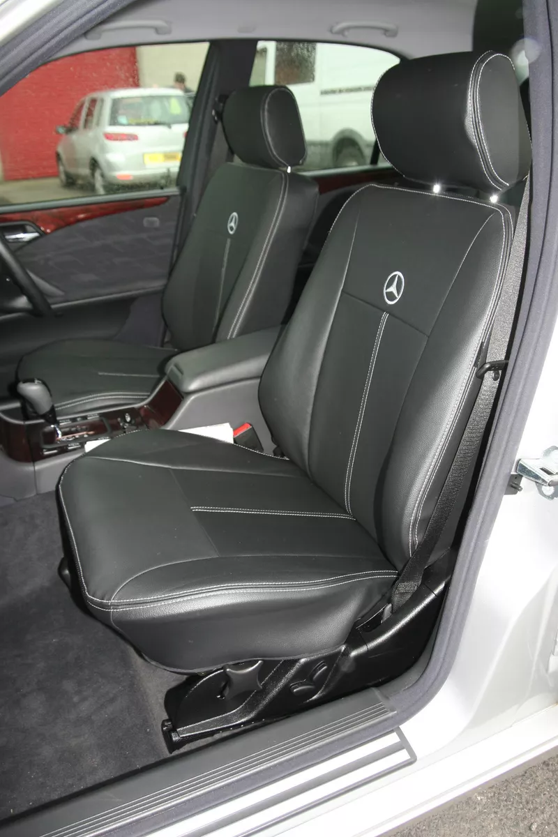 MERCEDES E CLASS W210 BLACK CAR SEAT COVERS eBay