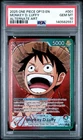 PSA 10 Monkey.D.Luffy Alternate Art L OP13-001 Carrying On His Will One Piece