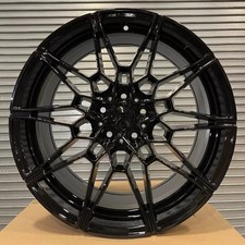 19 M3 M4 Style Staggered Black Wheels Fits Bmw 5x120 428i 430i 435i 440i Xdrive