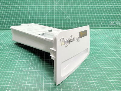 #ad Whirlpool Washer Detergent Dispenser Drawer SEE PICS P# W10774321 WPW10365885 $49.40