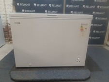 HYE Chest Freezer 299L Freestanding Large White, Basket - Refurb A (Please Read)