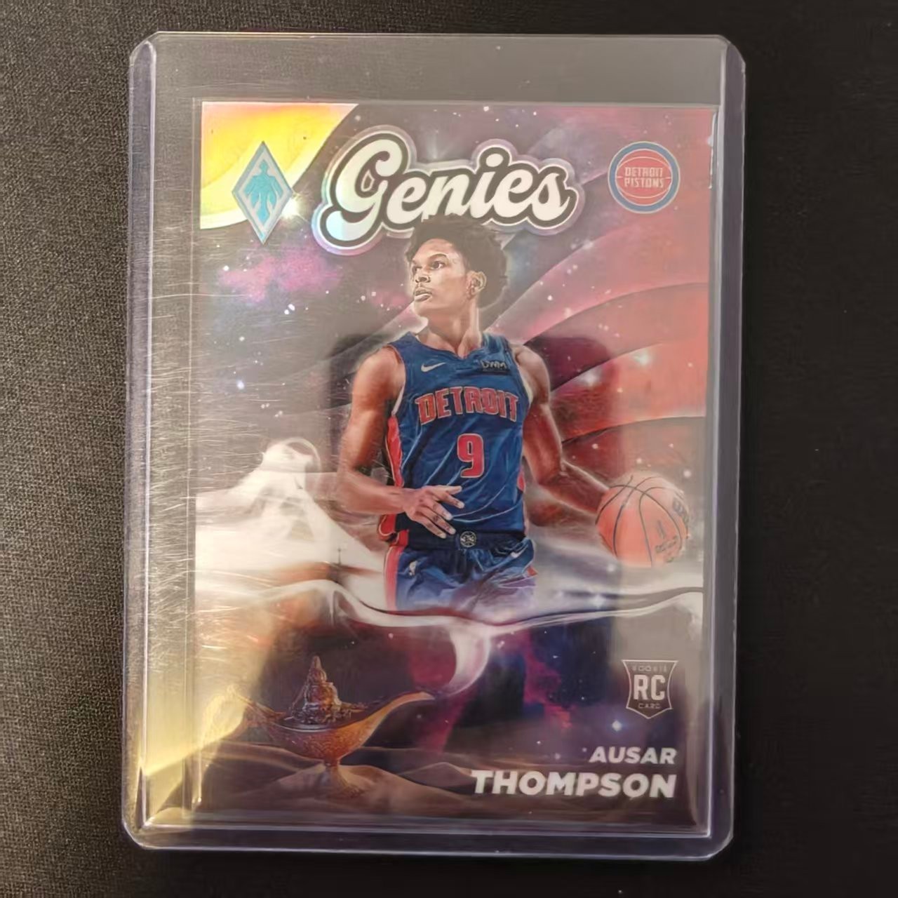 🐙2023-24 PANINI PHOENIX GENIES RC AUSAR THOMPSON #2 CASE HIT SSP