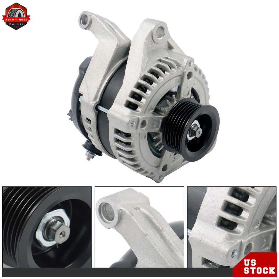Alternador para Jeep Liberty Dodge Nitro 2007-2010 V6 3,7 L 6602914AD 160 amperios 11240 Foto 2 de 4