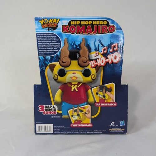 Yo-Kai Watch Electronic Figure Hip Hop Hero Komajiro Hasbro Rap & Remix Sounds - Picture 2 of 2