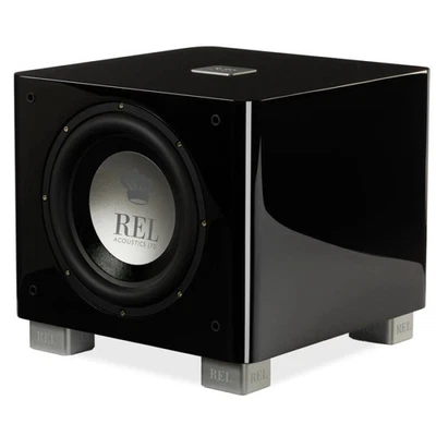 REL T/9x - subwoofer in black or grey finish. 10 inch - 300W - Bild 1 von 2