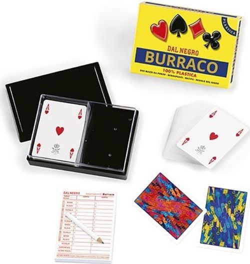 Gadget - Dal Negro: Carte Da Gioco Burraco Plastica - Dal Negro