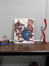 Estate Sale Collection Texas Artist Acrylic Painting on Canvas 16" x 20" 