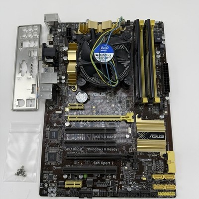 ASUS Z87-C Intel Z87 Motherboard + i7-4771 3.5GHz + 16 GB Corsair DDR3 RAM
