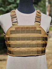 Tactical Chest Rig Coyote Brown Made In USA