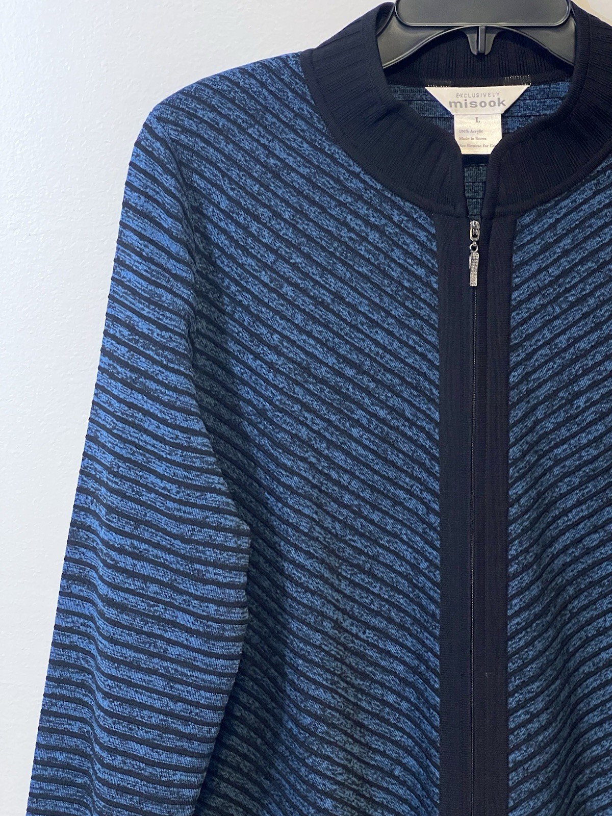 Exclusively Misook Classic Full Zip Jacket Size L… - image 2