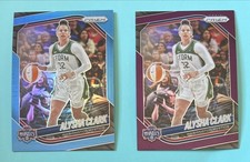 Alysha Clark WNBA 2025 Prizm Dallas Wings #129 Lt Blue /125 & Purple /149🔥