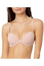 Calvin Klein Women's Minimalist Micro Lightly Lined Demi Bra Subdued