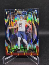 2024 Panini Select - Concourse - Tory Taylor (RC) #1 - Black & Red Shock Prizm