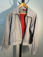 True Vintage Distressed Mens 1960s Dickies Grey Lined Cotton Work Jacket M/L