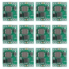 12pcs MP1584EN Mini 3A DC-DC Buck Converter 4.5V-28V to 0.8V-20V Adjustable V...