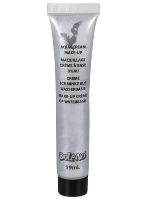 Aqua Cream Make-up silber - Trocknet gut an - verwischt nicht so schnell!