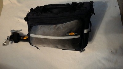 Topeak QR Beam Rack EX mit Quick MTX Track Trunk Bag und Dual Side Frame