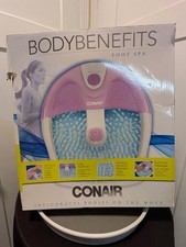 Conair Body Benefits Foot Spa Model FB3 Foot Massage Sealed