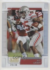 2019 Score Rookies 30th Anniversary 28/30 Mike Weber #407 7ka