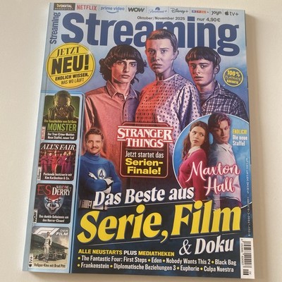 Streaming Magazin Okt/Nov 2025 Magazin TV Digital TOP ZUSTAND (u10-2)