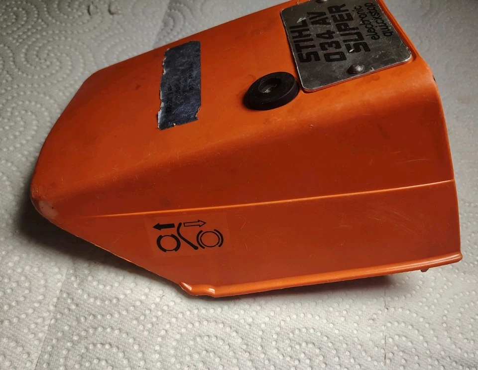 Cubierta Super Top Original Stihl 034 AV Original con Obturador Foto 2 de 4