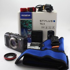 OLYMPUS Digital Camera STYLUS TG-3 Tough Black 16.0MP CMOS F2.0 15m Waterproof