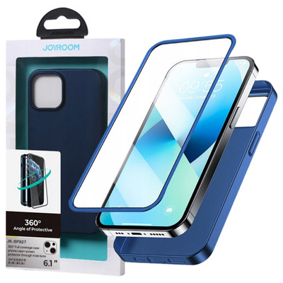 JOYROOM 360 FULL CASE IPHONE 13 GEHÄRTETES GLAS RÜCKSEITE VORNE