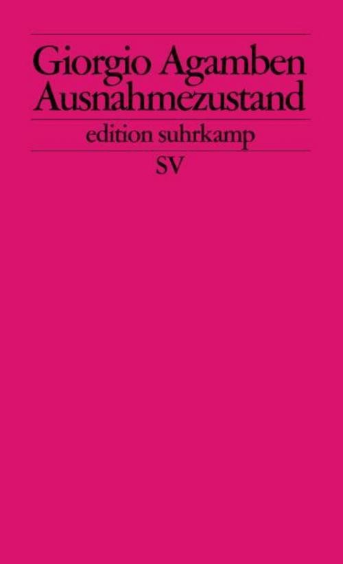 Ausnahmezustand Giorgio Agamben