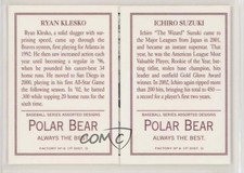 2003 Topps 205 Triple Folders Polar Bear Back Ichiro Suzuki Ryan Klesko HOF sh7