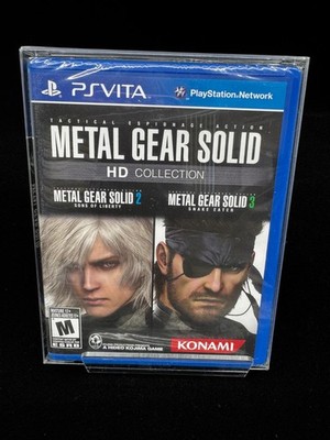Metal Gear Solid HD Collection- PS Vita- New & Sealed