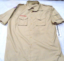 Boy Scouts of America BSA Uniform Short Sleeve Shirt Size XXL Men's 2XL
