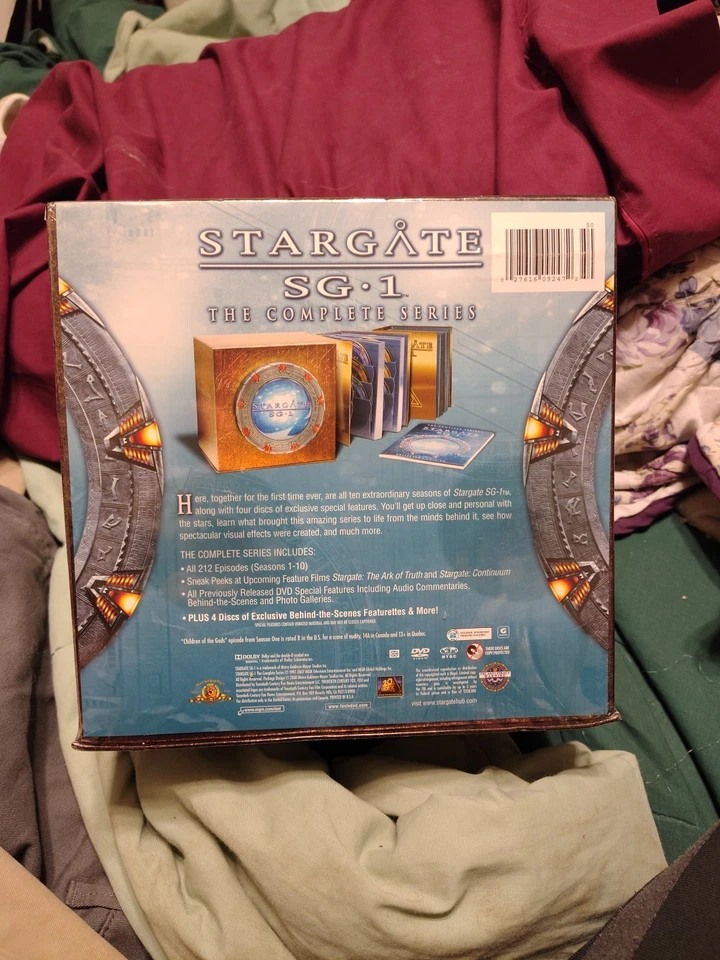Stargate SG-1 Complete Series Collection DVD NEW SEALED All 224 Episodes - Image 2 of 2
