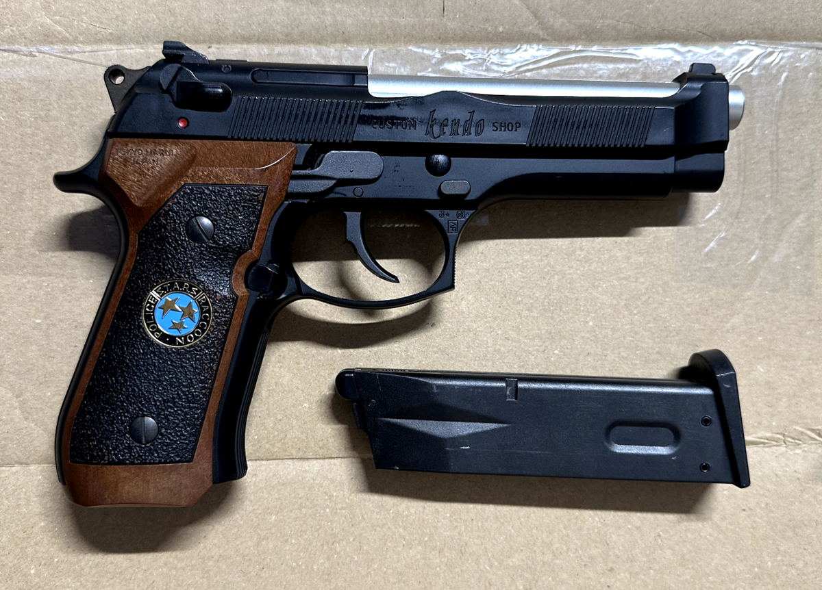 Tokyo Marui SAMURAI EDGE M92F CUSTOM BIOHAZARD 3 LAST ESCAPE