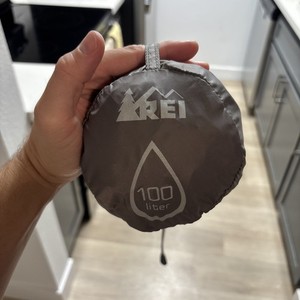 REI Co-op Duck's Back Pack Raincover - Trail Hiking 100L Pack Raincover - Grey