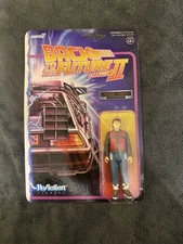 BACK TO THE FUTURE  PART 2 FUTURE MARTY ACTION FIGURE REACTION