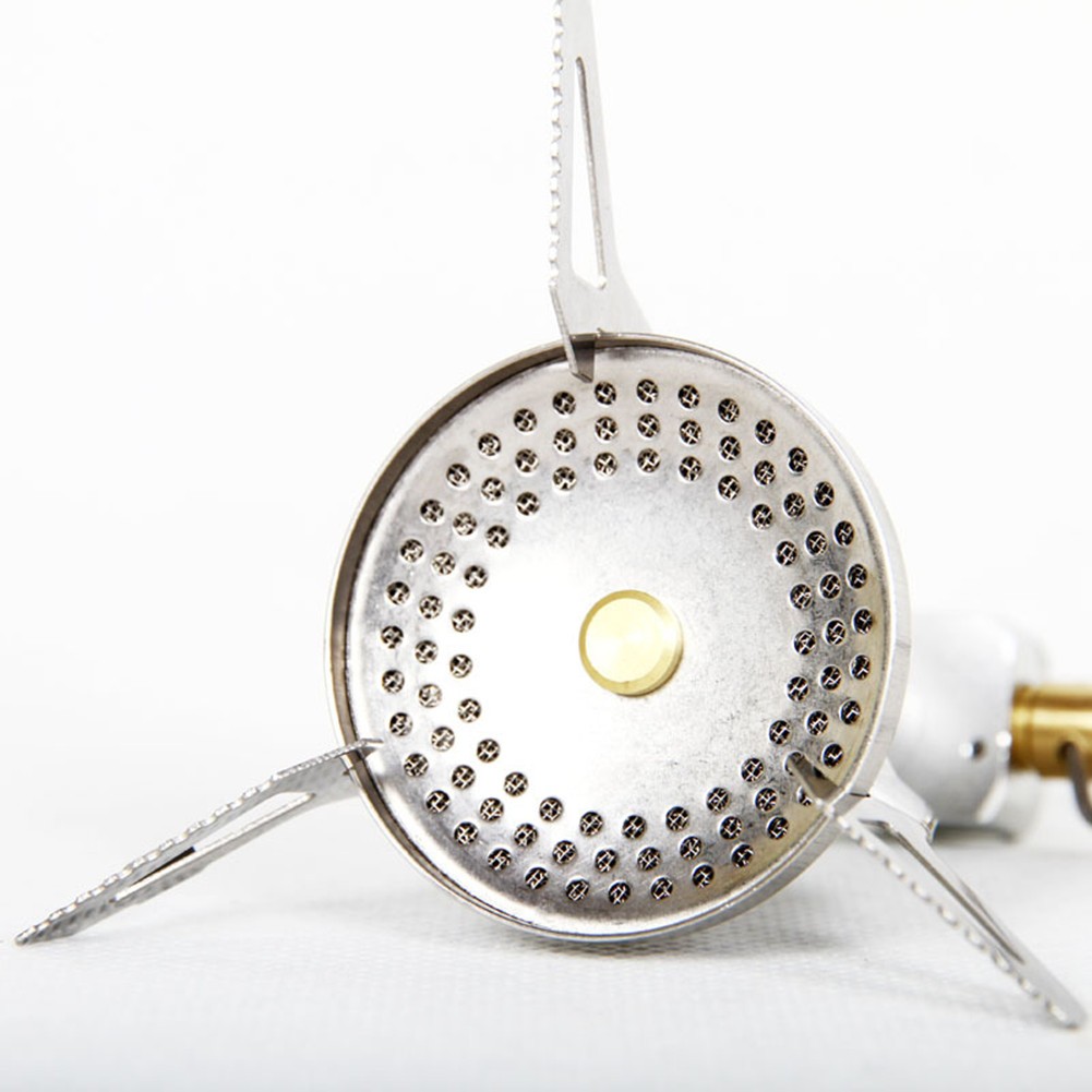 2300W Outdoor Camping Hiking Gas Burner Head Portable Windproof Cooking Stove