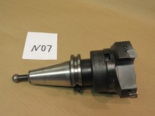 Kennametal 4" indexable carbide face mill 100B04RP90BG15CUM w/ CAT 40 holder