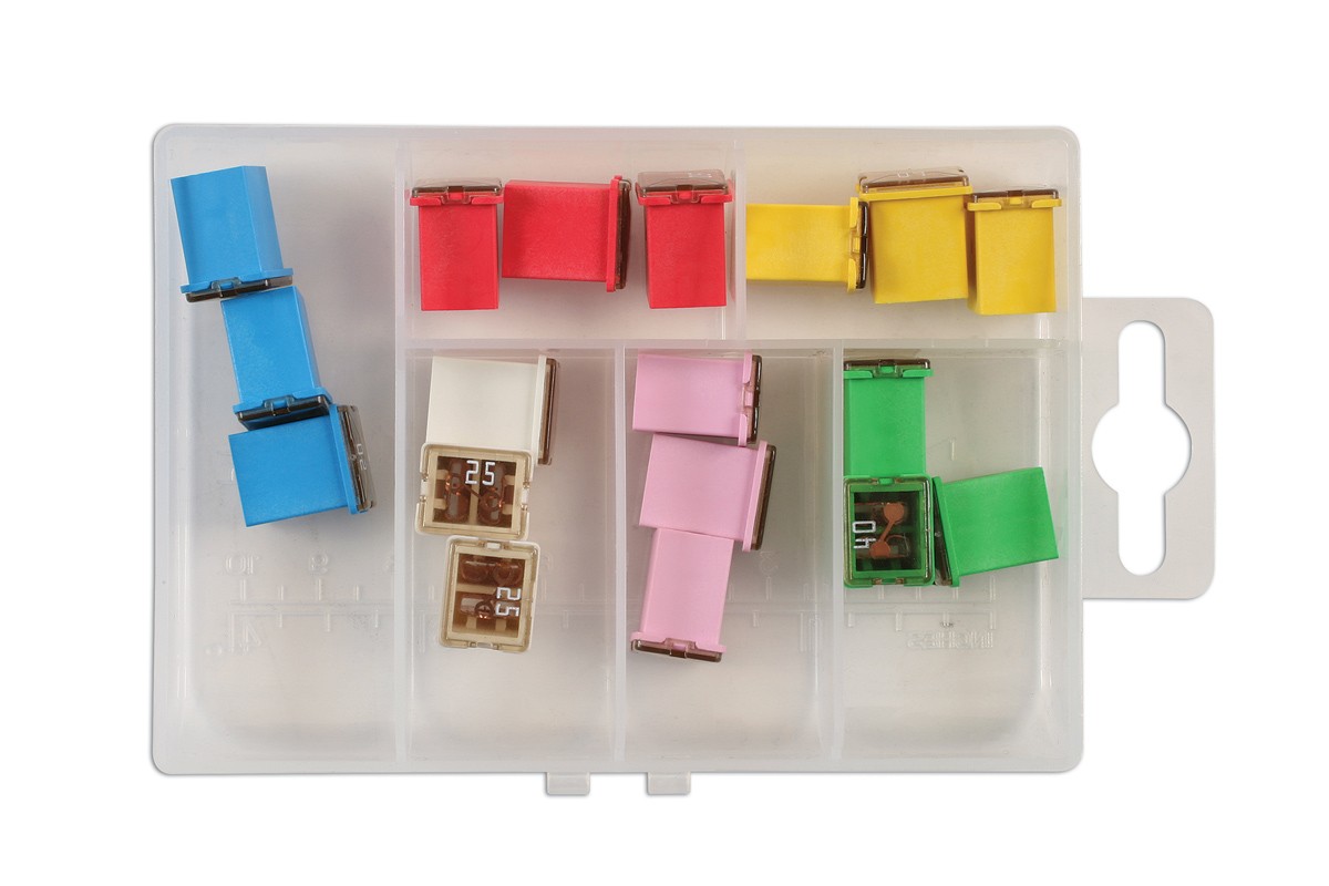 Connect Assorted Low Profile J-Type Fuses 18pc 30721