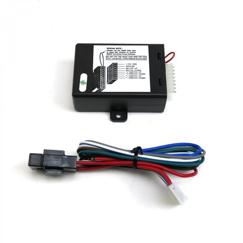 Street Rod Window Crank Switch Kit for 36-50 Cadillac 1/2in 22in bosch motor - Picture 6 of 11